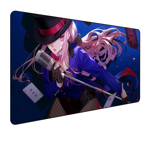 Hololive Mori Calliope Anime Mauspad,Gaming Mauspad,Groß Mousepad XXL 900 x 400 mm,rutschfeste Gummiunterseite genähte Kanten,für PC, Laptop,Großer Erweiterter Schreibtisch Schutz Für Home Office Hololive Mori Calliope Anime Mauspad,Gaming Mauspad,Groß Mousepad XXL 900 x 400 mm,rutschfeste Gummiunterseite genähte Kanten,für PC, Laptop,Großer Erweiterter Schreibtisch Schutz Für Home Office von Manwh