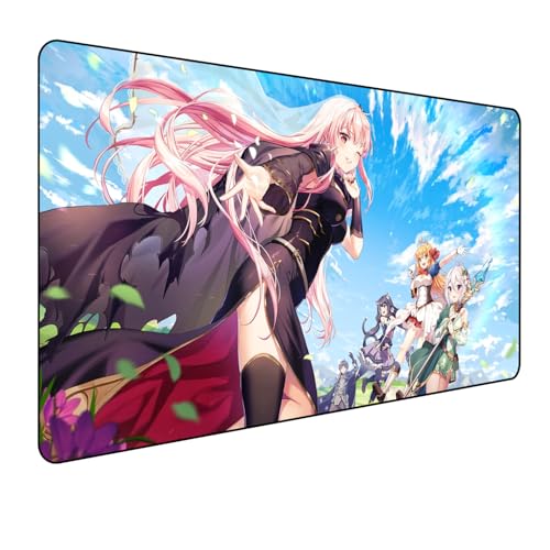 Hololive Mori Calliope Anime Mauspad,Gaming Mauspad,Groß Mousepad XXL 900 x 400 mm,rutschfeste Gummiunterseite genähte Kanten,für PC, Laptop,Großer Erweiterter Schreibtisch Schutz Für Home Office Hololive Mori Calliope Anime Mauspad,Gaming Mauspad,Groß Mousepad XXL 900 x 400 mm,rutschfeste Gummiunterseite genähte Kanten,für PC, Laptop,Großer Erweiterter Schreibtisch Schutz Für Home Office von Manwh