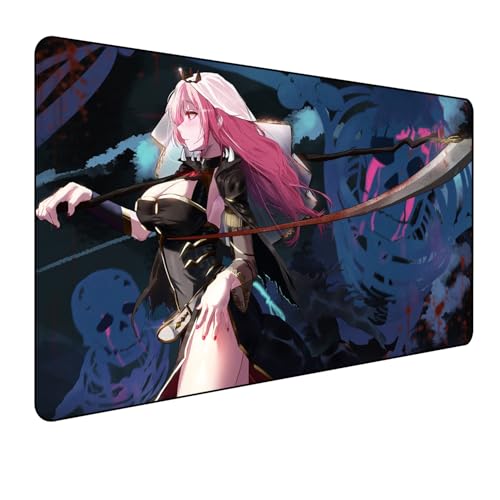 Hololive Mori Calliope Anime Mauspad,Gaming Mauspad,Groß Mousepad XXL 900 x 400 mm,rutschfeste Gummiunterseite genähte Kanten,für PC, Laptop,Großer Erweiterter Schreibtisch Schutz Für Home Office Hololive Mori Calliope Anime Mauspad,Gaming Mauspad,Groß Mousepad XXL 900 x 400 mm,rutschfeste Gummiunterseite genähte Kanten,für PC, Laptop,Großer Erweiterter Schreibtisch Schutz Für Home Office von Manwh