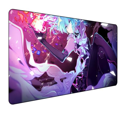 Hololive Suisei Anime Mauspad,Gaming Mauspad,Groß Mousepad XXL 900 x 400 mm,rutschfeste Gummiunterseite genähte Kanten,für PC, Laptop,Desk Mat,Großer Erweiterter Schreibtisch Schutz Für Home Office Hololive Suisei Anime Mauspad,Gaming Mauspad,Groß Mousepad XXL 900 x 400 mm,rutschfeste Gummiunterseite genähte Kanten,für PC, Laptop,Desk Mat,Großer Erweiterter Schreibtisch Schutz Für Home Office von Manwh