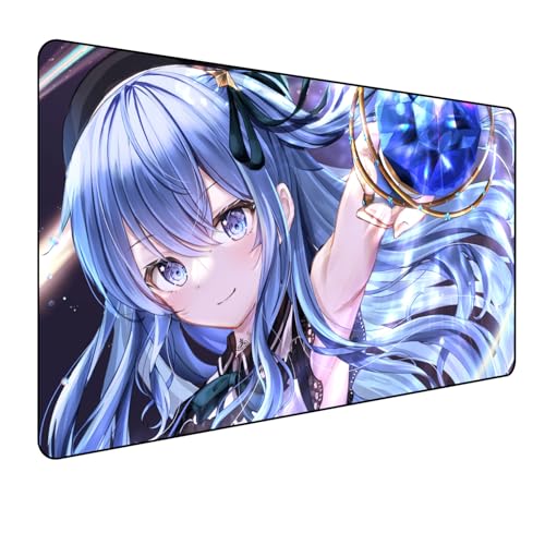 Hololive Suisei Anime Mauspad,Gaming Mauspad,Groß Mousepad XXL 900 x 400 mm,rutschfeste Gummiunterseite genähte Kanten,für PC, Laptop,Desk Mat,Großer Erweiterter Schreibtisch Schutz Für Home Office Hololive Suisei Anime Mauspad,Gaming Mauspad,Groß Mousepad XXL 900 x 400 mm,rutschfeste Gummiunterseite genähte Kanten,für PC, Laptop,Desk Mat,Großer Erweiterter Schreibtisch Schutz Für Home Office von Manwh