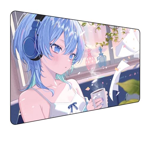 Hololive Suisei Anime Mauspad,Gaming Mauspad,Groß Mousepad XXL 900 x 400 mm,rutschfeste Gummiunterseite genähte Kanten,für PC, Laptop,Desk Mat,Großer Erweiterter Schreibtisch Schutz Für Home Office Hololive Suisei Anime Mauspad,Gaming Mauspad,Groß Mousepad XXL 900 x 400 mm,rutschfeste Gummiunterseite genähte Kanten,für PC, Laptop,Desk Mat,Großer Erweiterter Schreibtisch Schutz Für Home Office von Manwh