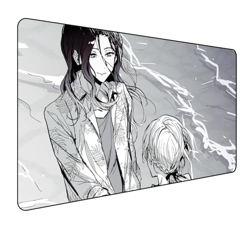 Japan Bungo Stray Dogs Anime Mouse, Gaming-Mauspad, XXL, 900 x 400 mm, großes Mauspad, Vollschreibtisch-Mauspad, rutschfeste Unterseite aus Naturkautschuk, der beste Desktop-Begleiter für Spiele Japan Bungo Stray Dogs Anime Mouse, Gaming-Mauspad, XXL, 900 x 400 mm, großes Mauspad, Vollschreibtisch-Mauspad, rutschfeste Unterseite aus Naturkautschuk, der beste Desktop-Begleiter für Spiele von Manwh