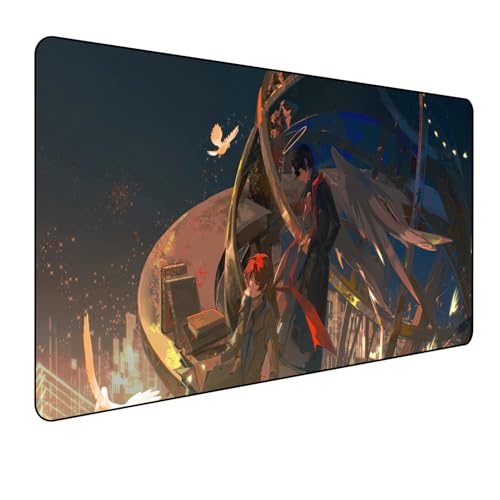Japan Bungo Stray Dogs Anime Mouse, Gaming-Mauspad, XXL, 900 x 400 mm, großes Mauspad, Vollschreibtisch-Mauspad, rutschfeste Unterseite aus Naturkautschuk, der beste Desktop-Begleiter für Spiele Japan Bungo Stray Dogs Anime Mouse, Gaming-Mauspad, XXL, 900 x 400 mm, großes Mauspad, Vollschreibtisch-Mauspad, rutschfeste Unterseite aus Naturkautschuk, der beste Desktop-Begleiter für Spiele von Manwh