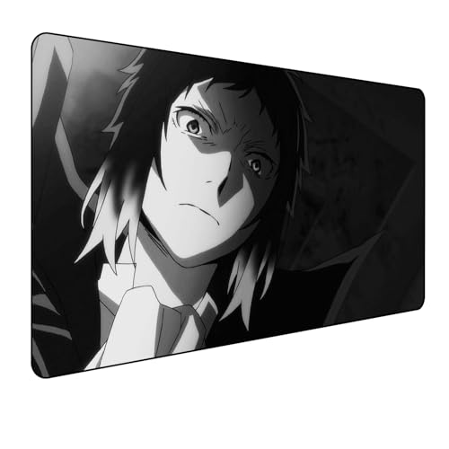 Japan Bungo Stray Dogs Anime Mouse, Gaming-Mauspad, XXL, 900 x 400 mm, großes Mauspad, Vollschreibtisch-Mauspad, rutschfeste Unterseite aus Naturkautschuk, der beste Desktop-Begleiter für Spiele Japan Bungo Stray Dogs Anime Mouse, Gaming-Mauspad, XXL, 900 x 400 mm, großes Mauspad, Vollschreibtisch-Mauspad, rutschfeste Unterseite aus Naturkautschuk, der beste Desktop-Begleiter für Spiele von Manwh