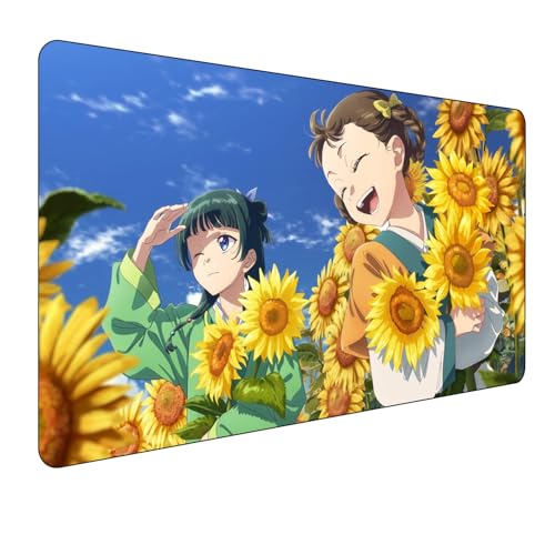 The Apothecary Diaries Anime XXL-Mauspad, Gaming-Mauspad, 900 x 400 mm, großes Mauspad, Vollschreibtisch, rutschfeste Unterseite aus Naturkautschuk, der beste Schreibtisch-Begleiter für Spiele und The Apothecary Diaries Anime XXL-Mauspad, Gaming-Mauspad, 900 x 400 mm, großes Mauspad, Vollschreibtisch, rutschfeste Unterseite aus Naturkautschuk, der beste Schreibtisch-Begleiter für Spiele und von Manwh