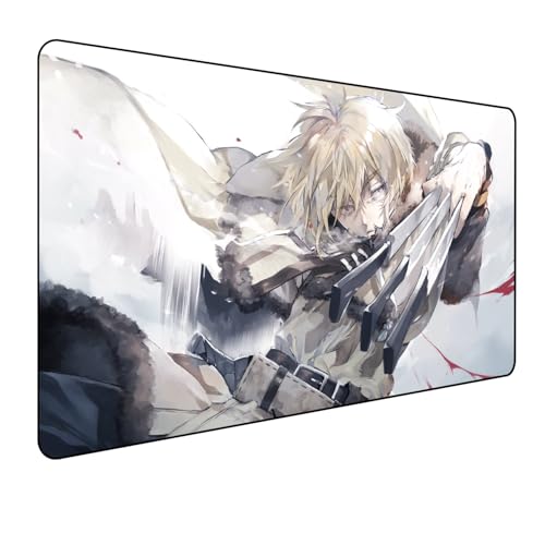 Vinland Saga Anime Mauspad,Gaming Mauspad,Groß Mousepad XXL 900 x 400 mm,rutschfeste Gummiunterseite genähte Kanten,für PC, Laptop,Desk Mat,Großer Erweiterter Schreibtisch Schutz Für Home Office Vinland Saga Anime Mauspad,Gaming Mauspad,Groß Mousepad XXL 900 x 400 mm,rutschfeste Gummiunterseite genähte Kanten,für PC, Laptop,Desk Mat,Großer Erweiterter Schreibtisch Schutz Für Home Office von Manwh