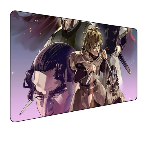 Vinland Saga Anime Mauspad,Gaming Mauspad,Groß Mousepad XXL 900 x 400 mm,rutschfeste Gummiunterseite genähte Kanten,für PC, Laptop,Desk Mat,Großer Erweiterter Schreibtisch Schutz Für Home Office Vinland Saga Anime Mauspad,Gaming Mauspad,Groß Mousepad XXL 900 x 400 mm,rutschfeste Gummiunterseite genähte Kanten,für PC, Laptop,Desk Mat,Großer Erweiterter Schreibtisch Schutz Für Home Office von Manwh