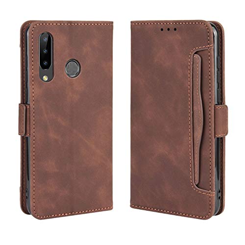 Manyip Hülle für DOOGEE N20,Leder Handyhülle DOOGEE N20,Retro magnetischer Telefonkasten [Kartenfächern][Magnetverschluss] Leder Fall für DOOGEE N20 von Manyip