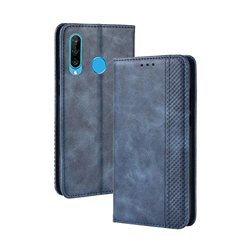 Manyip Hülle für Huawei Honor 20 Lite,Leder Handyhülle Huawei Honor 20 Lite,Retro magnetischer Telefonkasten [Kartenfächern] [Magnetverschluss] Leder Fall für Huawei Honor 20 Lite von Manyip