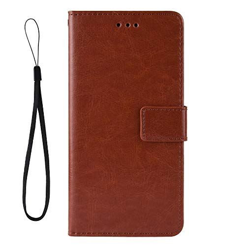 Manyip Hülle für Samsung Galaxy J4 CORE,Leder Handyhülle Samsung Galaxy J4 CORE,Retro magnetischer Telefonkasten [Kartenfächern][Magnetverschluss] Leder Fall für Samsung Galaxy J4 CORE von Manyip