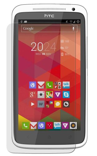 Maoni Antireflex Displayschutzfolie (3-er Pack, Anti-Fingerprint) für HTC One X S720e PJ46100 von Maoni