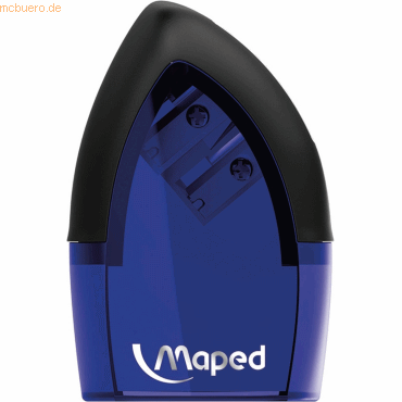 18 x Maped Spitzer mit Auffangbehälter Tonic Metal 2 Stiftgrößen farbi von Maped