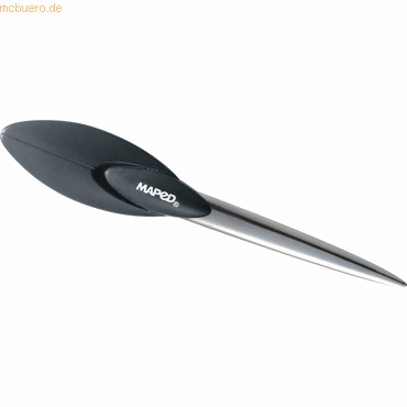 20 x Maped Brieföffner mit ergonomisch geformten Griff 17 cm schwarz 20 x Maped Brieföffner mit ergonomisch geformten Griff 17 cm schwarz von Maped