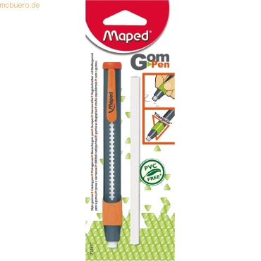 25 x Maped Radierstift Gom-Pen mit zusätzlichem Ersatzradierstrang auf von Maped