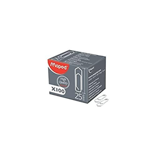 Maped 032061 Broklammern, galvanisiert, 32 mm, Großpackung von Maped