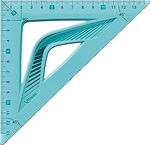 Maped 244421 Zeichendreieck Flex 45 Grad, Hypotenuse: 210 mm von Maped