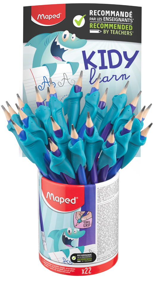 Maped Bleistift, mit Radierer & Schreibhilfe, 22er Köcher von Maped