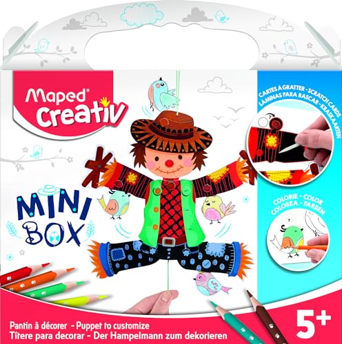 Maped CREATIV - Bastel-Set, Kreativ-Set Marionette MINI-BOX - inkl. 6x Buntstifte Maped CREATIV - Bastel-Set, Kreativ-Set Marionette MINI-BOX - inkl. 6x Buntstifte von Maped CREATIV