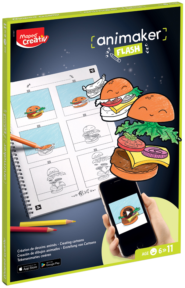 Maped Creativ Comic-Gestalter ANIMAKER FLASH MIX von Maped