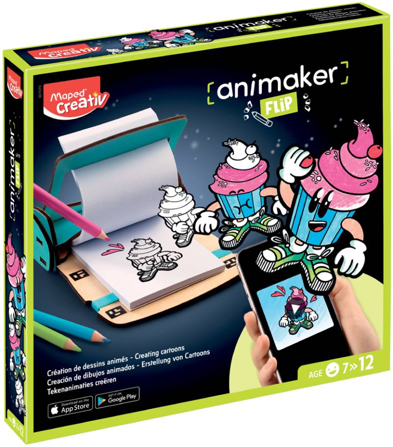 Maped Creativ Daumenkino-Set ANIMAKER FLIP MIX von Maped