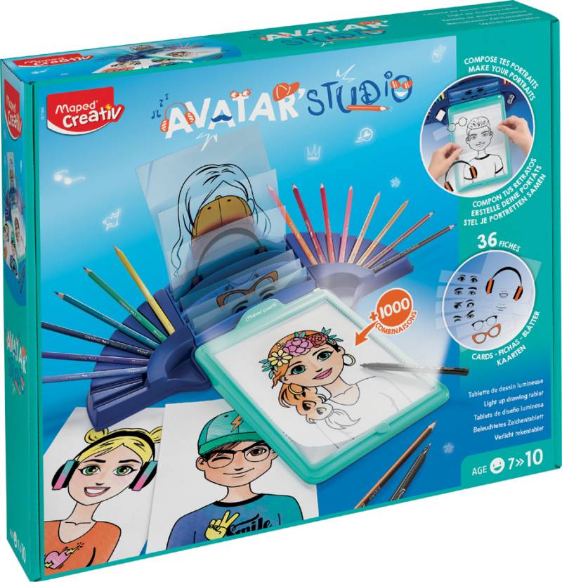 Maped Creativ LED-Leuchttisch/Zeichentisch AVATAR STUDIO von Maped