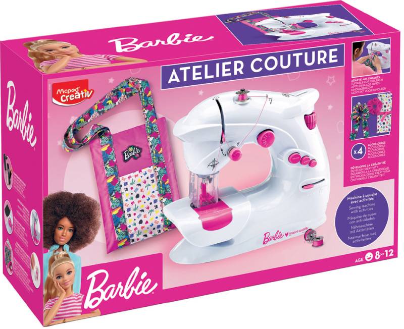 Maped Creativ Nähmaschine ATELIER COUTURE Barbie + Zubehör von Maped