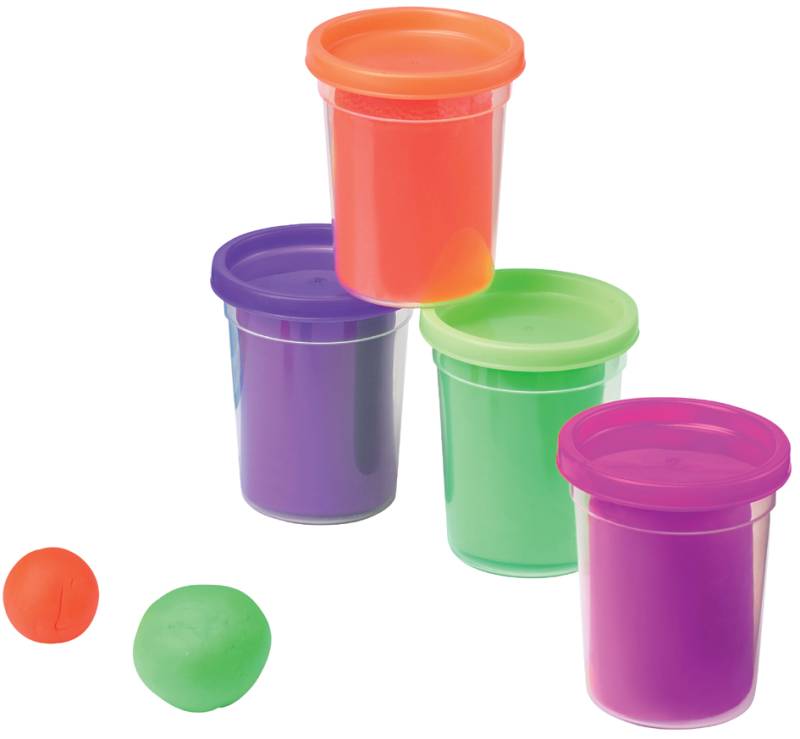 Maped Creativ Spielknete-Set, 4 Fancy-Farben, 456 g von Maped