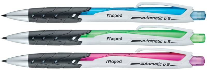 Maped Druckbleistift BLACK, PEPS automatic, blau, 0,5 mm von Maped