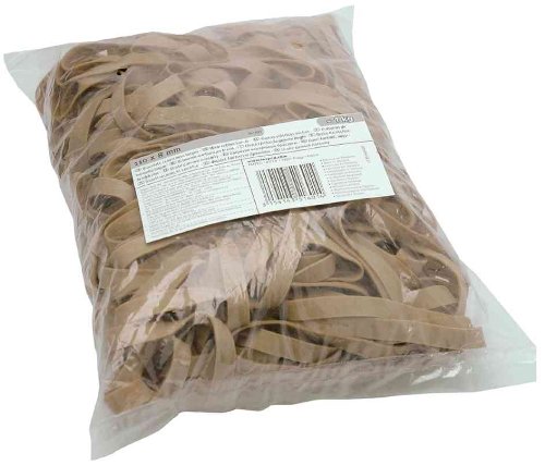 Maped Gummibänder, natur, 180 x 10 mm, Großpackung 351706 Maped Gummibänder, natur, 180 x 10 mm, Großpackung 351706 von ACI