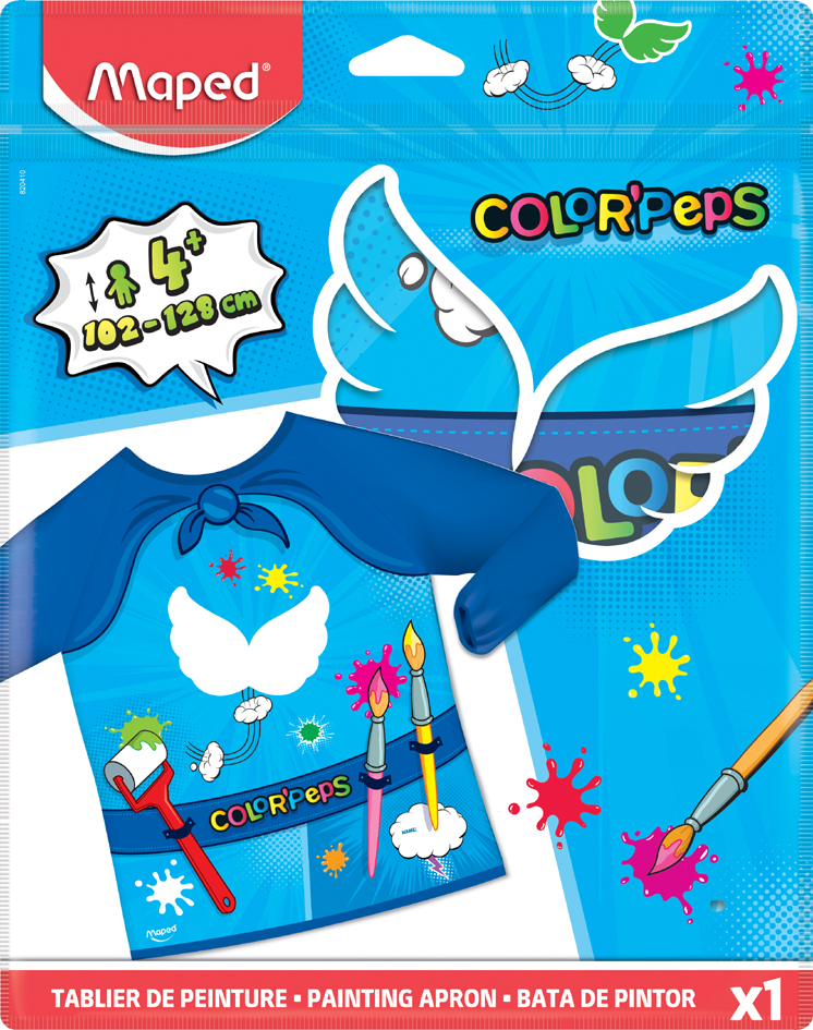 Maped Kinder-Malschürze COLOR, PEPS, für Größe 104 - 128 cm Maped Kinder-Malschürze COLOR, PEPS, für Größe 104 - 128 cm von Maped