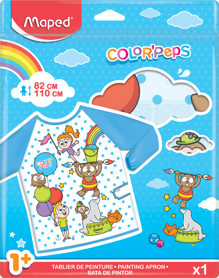 Maped Kinder-Malschürze COLOR, PEPS, für Größe 82 - 110 cm Maped Kinder-Malschürze COLOR, PEPS, für Größe 82 - 110 cm von Maped