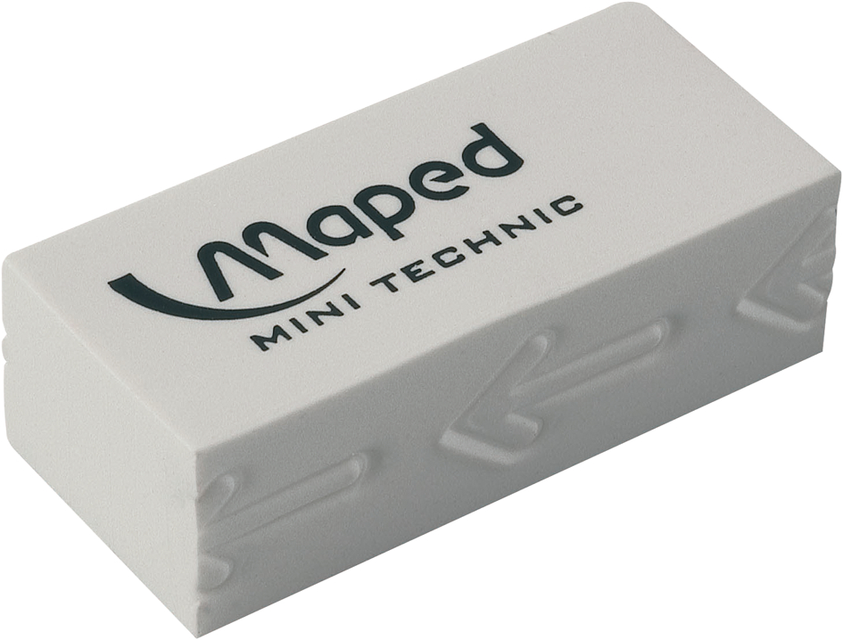 Maped Kunststoff-Radierer Technic 300, weiß von Maped