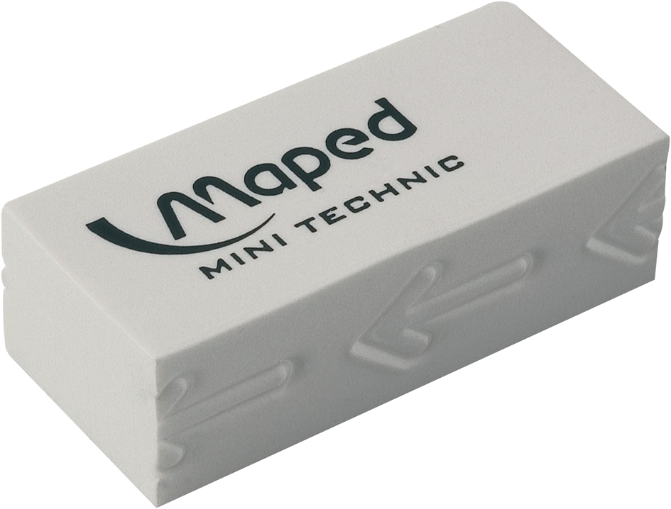 Maped Kunststoff-Radierer Technic 300, weiß Maped Kunststoff-Radierer Technic 300, weiß von Maped