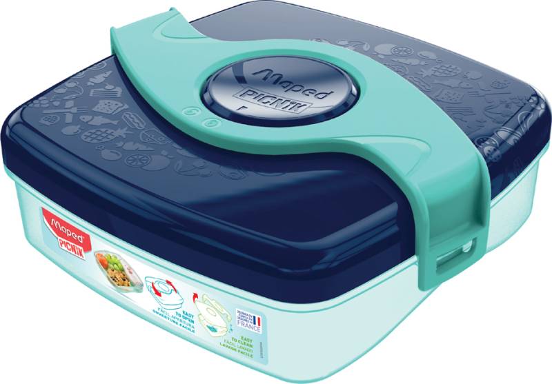 Maped PICNIK Brotdose ORIGINS LUNCH-BOX, 0,52 l, blau/türkis von Maped