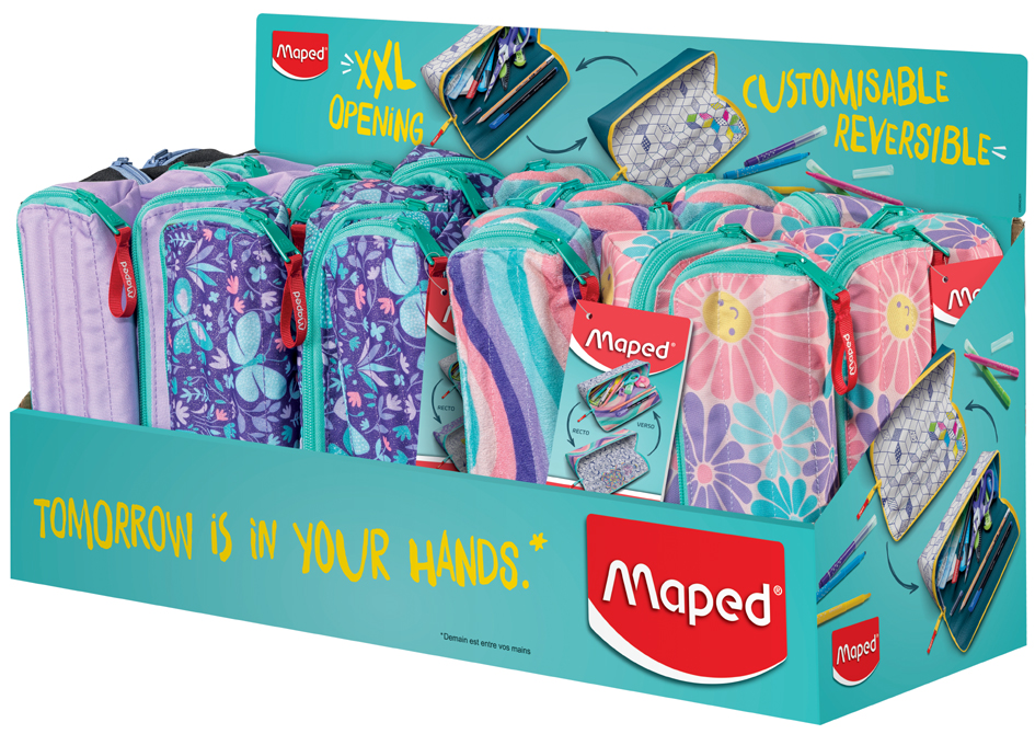 Maped Schlamper-Etui XXL, 24er Display von Maped