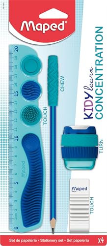 Maped - Schul-Set KIDY LEARN CONCENTRATION 4-tlg. - 2in1 Schulutensilien-Set + Fidget-Toy Maped - Schul-Set KIDY LEARN CONCENTRATION 4-tlg. - 2in1 Schulutensilien-Set + Fidget-Toy von Maped