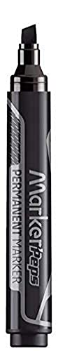 Maped - Schulmaterial - Jumbo Textmarker - 12 schwarze Textmarker - abgeschrägte Spitze - schreibt auf verschiedenen Oberflächen - Deckel mit Belüftung Maped - Schulmaterial - Jumbo Textmarker - 12 schwarze Textmarker - abgeschrägte Spitze - schreibt auf verschiedenen Oberflächen - Deckel mit Belüftung von Maped
