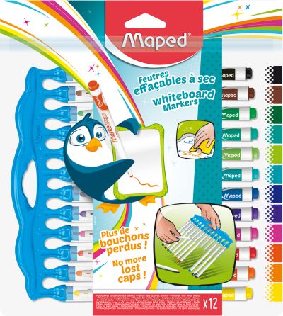 Maped Whiteboard-Marker Marker, Peps Innovation, 12er Set von Maped