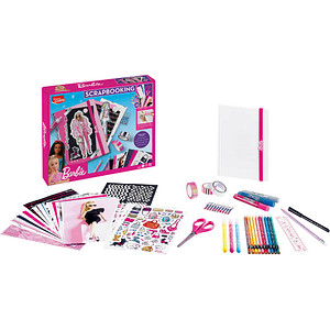 maped Barbie Scrapbooking Malset farbsortiert, 1 Set von Maped