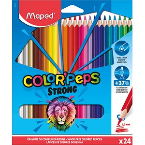 maped COLOR'PEPS STRONG Buntstifte farbsortiert, 24 St. von Maped