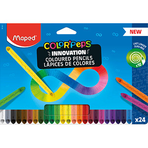 maped Color Peps Buntstifte farbsortiert, 24 St. von Maped
