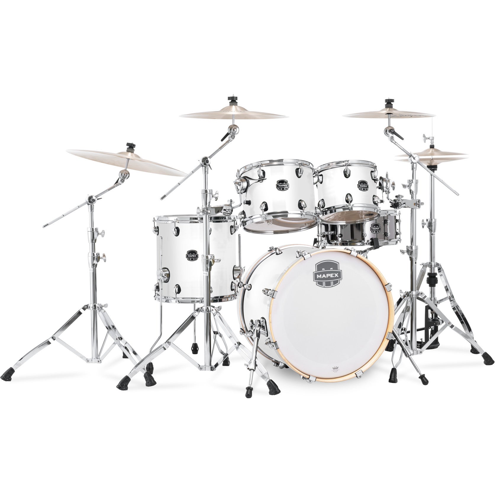 Mapex Armory Fusion Artic White 5-Piece Shell Set Mapex Armory Fusion Artic White 5-Piece Shell Set von Mapex