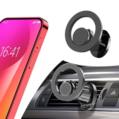 Handyhalterung Auto Für Autohalterung Lüftung Kfz Handyhalterung Autohalterung 360° Magnethalterung Handy Auto Auto- & Fahrzeugelektronik Für iPhone 16 15 14 Pro Max Hülle Smartphone von Maple Plentiful