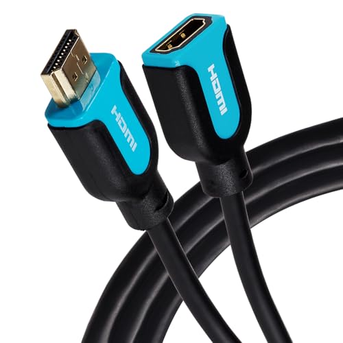 MAPLIN Verlängerungskabel (HDMI A männlich auf HDMI A weiblich, 1080p 2K, 1,5 m) von Maplin