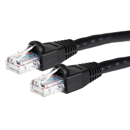 Maplin CAT 6 RJ45 Stecker Ethernet Netzwerkkabel 10m schwarz von Maplin