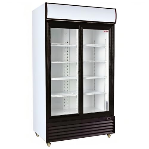 Flaschenkühlschrank mit 2 glastüren - MBH von MaquinariaBarHosteleria