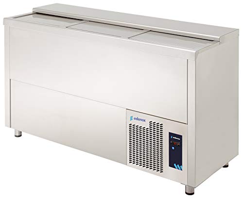 MBH Industriegekühltes Weinregal aus Edelstahl 2500 x 550 x 850 von MaquinariaBarHosteleria