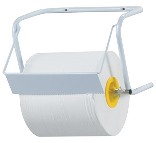 Mar Plast A52201 Wandpapierrollenspender, Weiß, 280 x 250 x 400 mm von Mar Plast