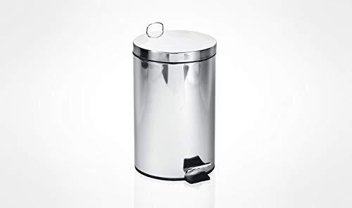 Mar Plast A54900 Pedal Eimer, INOX, 12L, 400 x 310 x 250mm Mar Plast A54900 Pedal Eimer, INOX, 12L, 400 x 310 x 250mm von Mar Plast